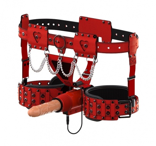 SEKS MAŠINA SA STRAP ON GAĆICAMA  X4